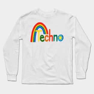 Techno Long Sleeve T-Shirt